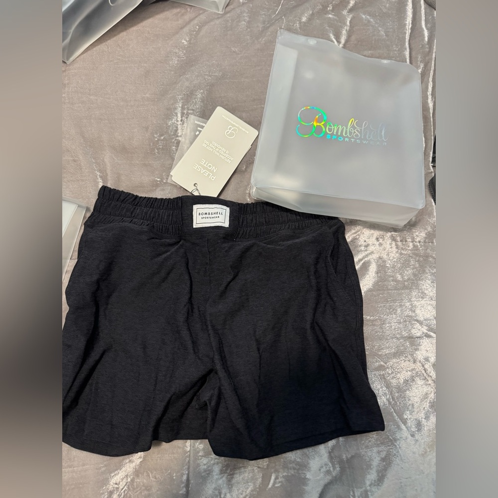 Bombshell Sportswear Classic Black Shorts